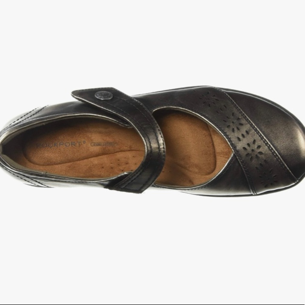 Rockport Daisey mary Jane Shoes metallic bronze size 9.5